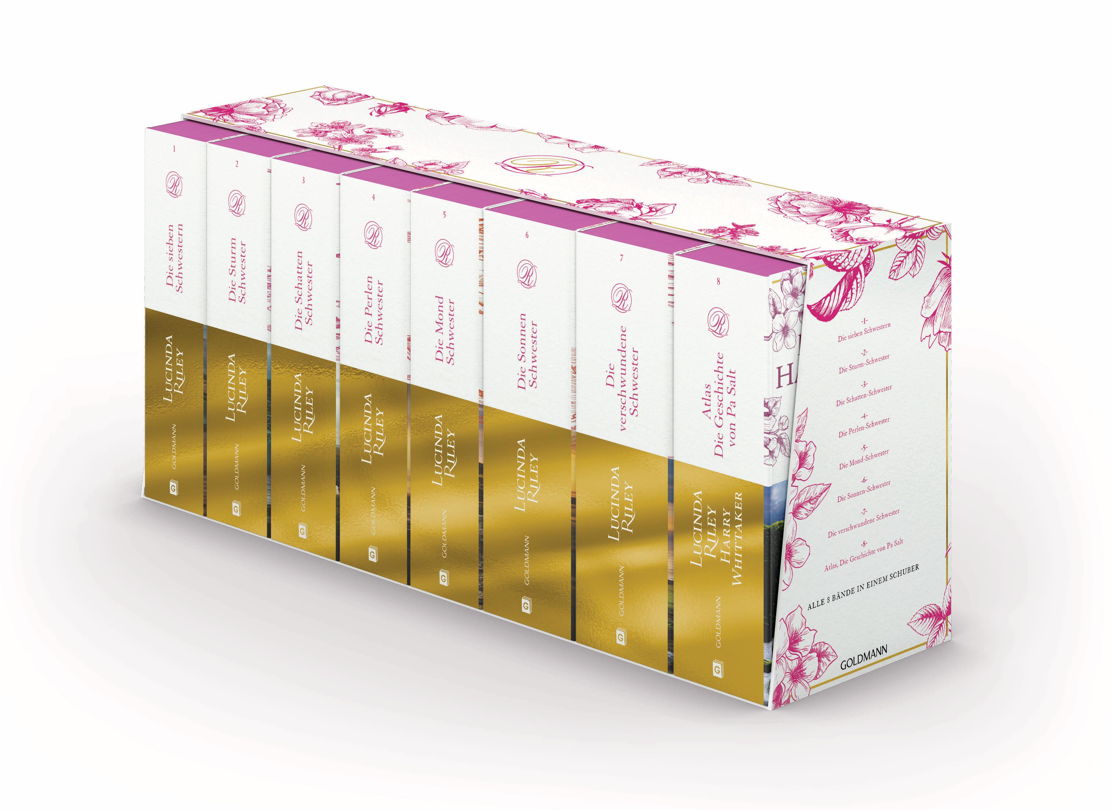 Vorderes Coverbild Die Sieben-Schwestern-Reihe