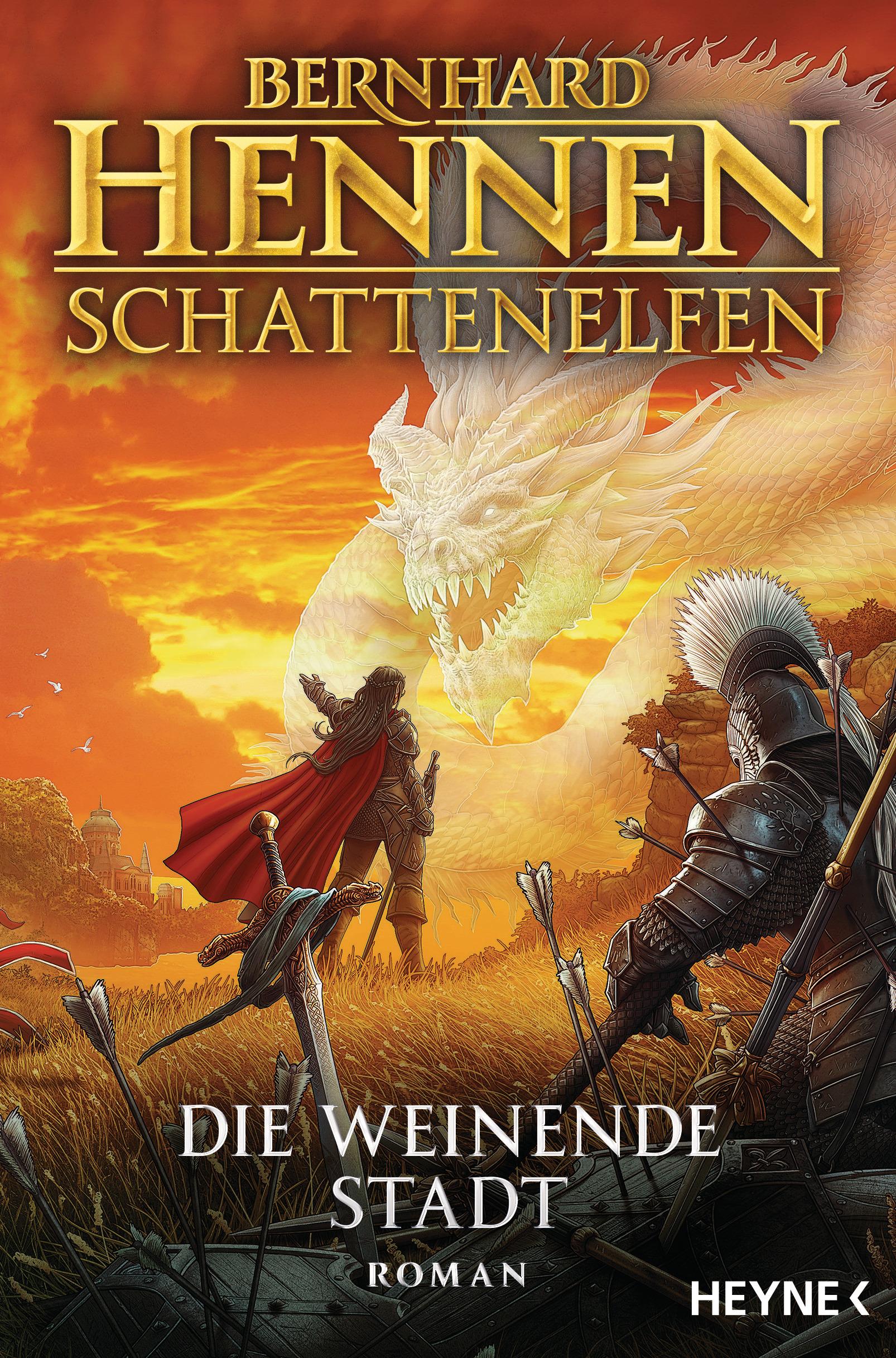 Vorderes Coverbild Schattenelfen - Die weinende Stadt