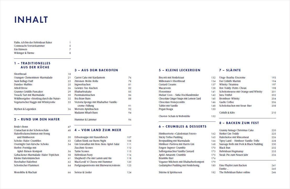 Beispielinhalt (Bild) The Hebridean Baker