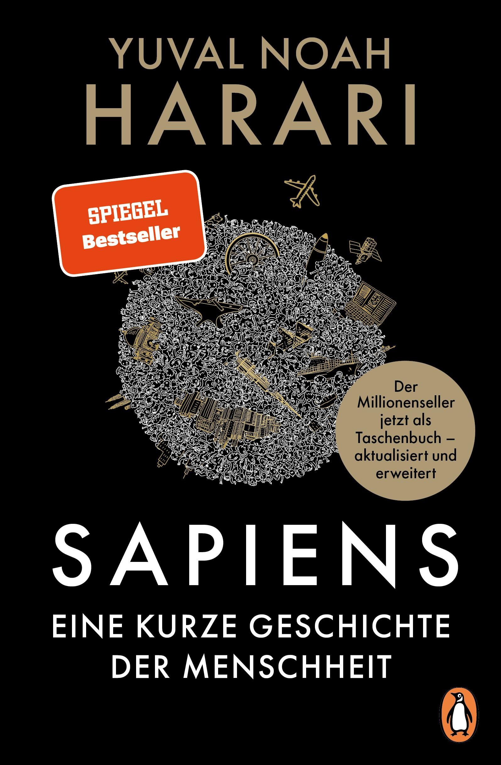 Vorderes Coverbild SAPIENS - Eine kurze Geschichte der Menschheit