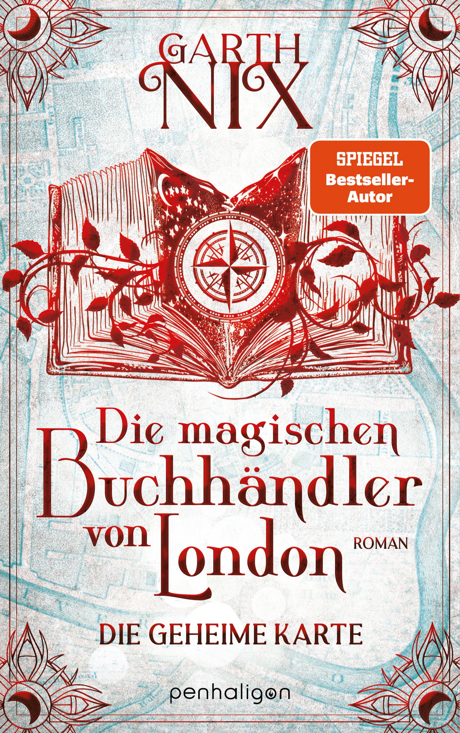 Vorderes Coverbild Die magischen Buchhändler von London - Die geheime Karte