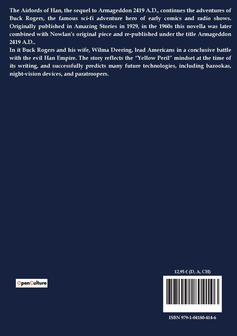 Rückseitencover The Airlords of Han