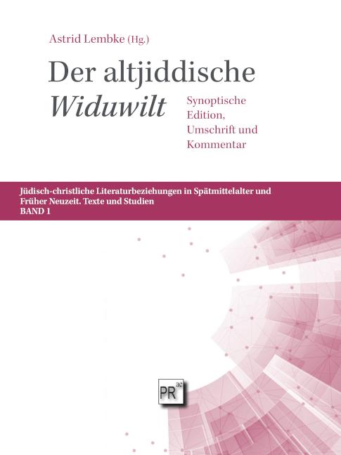 Vorderes Coverbild Der altjiddische 'Widuwilt'