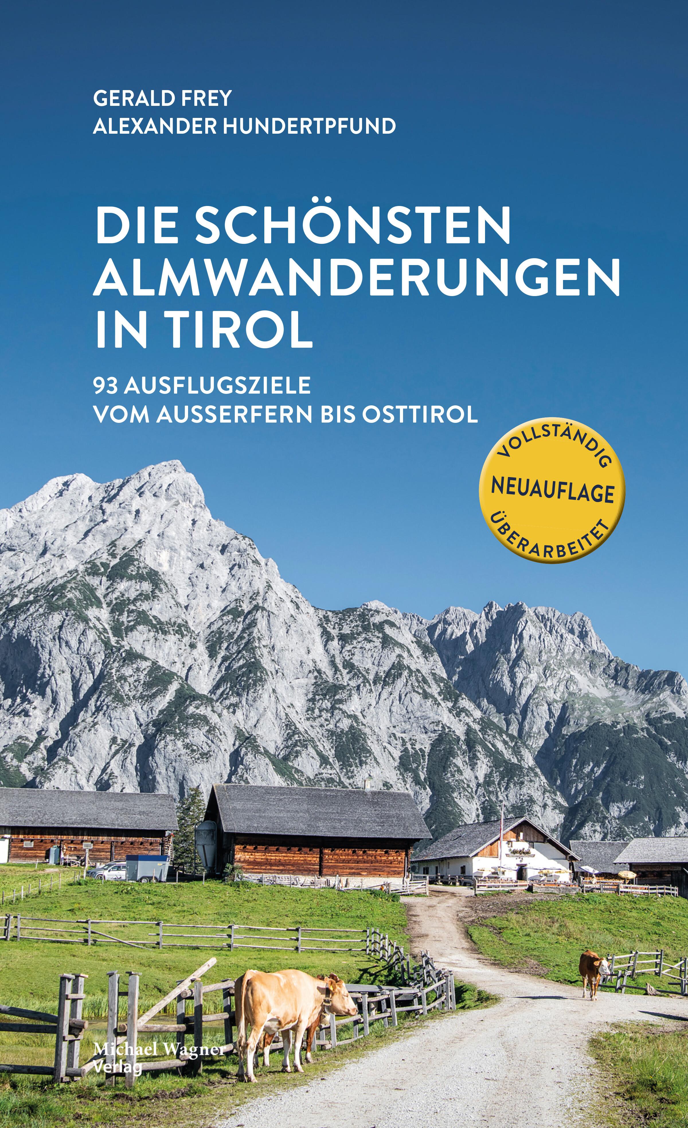 Vorderes Coverbild Die schönsten Almwanderungen in Tirol