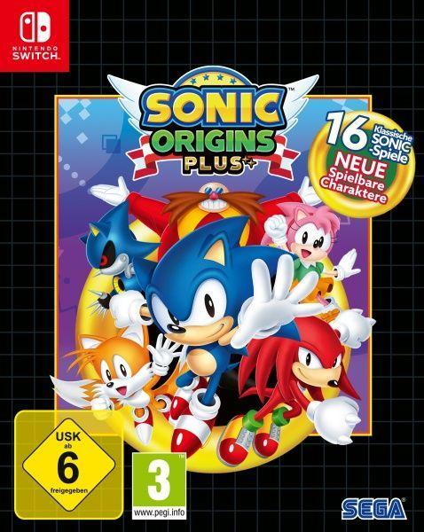 Vorderes Coverbild Sonic Origins Plus Limited Edition (Nintendo Switch)