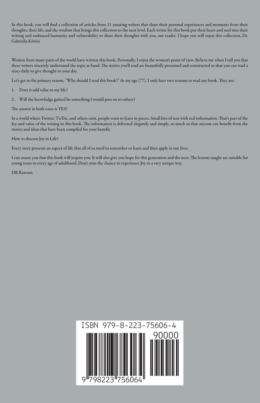 Rückseitencover The Joy of Life