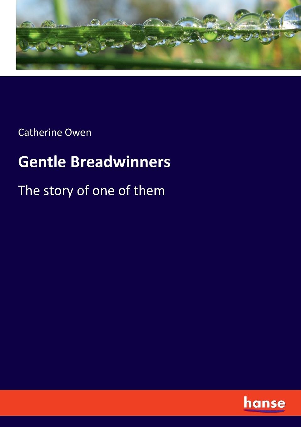 Vorderes Coverbild Gentle Breadwinners