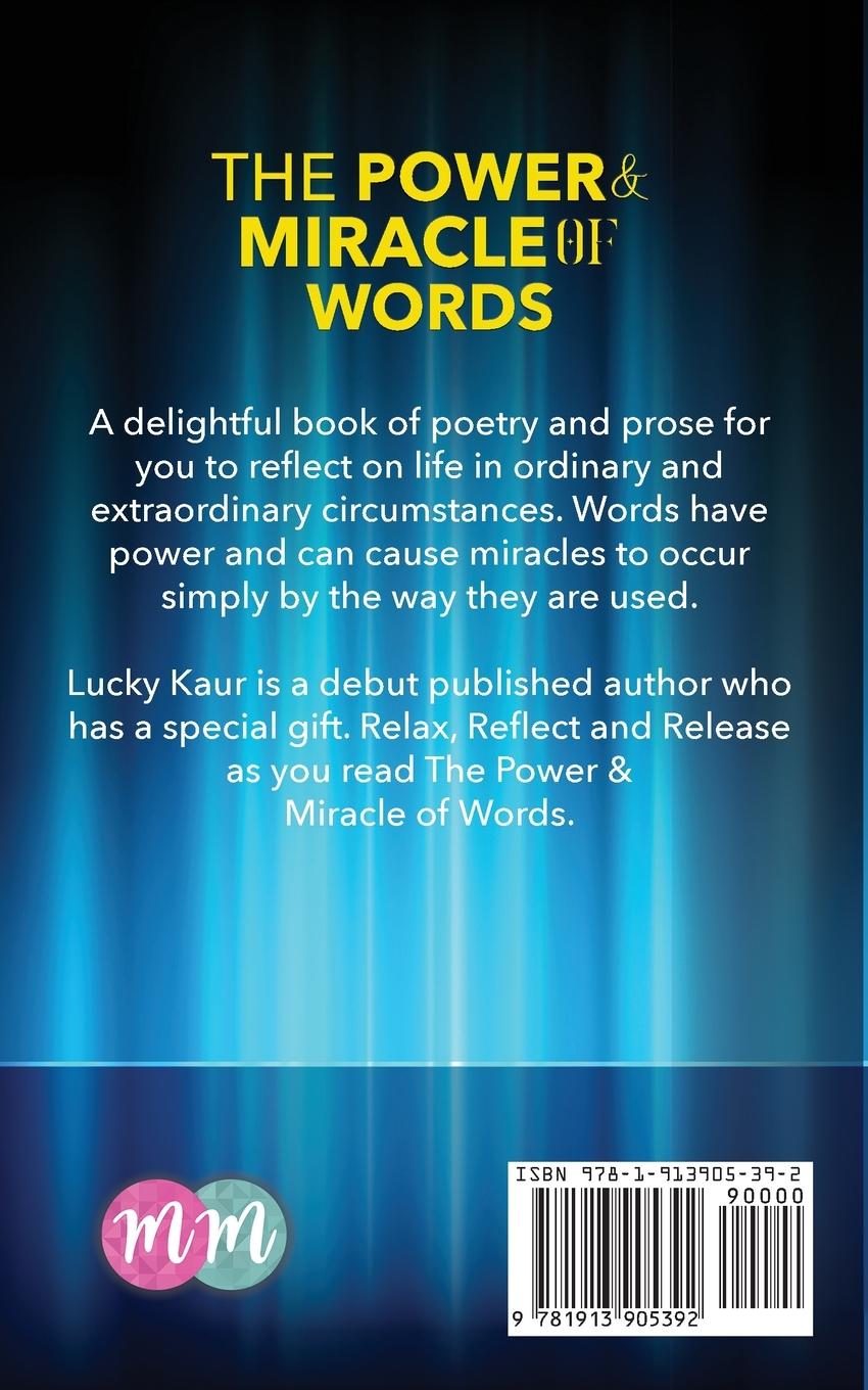 Rückseitencover The Power & Miracle Of Words