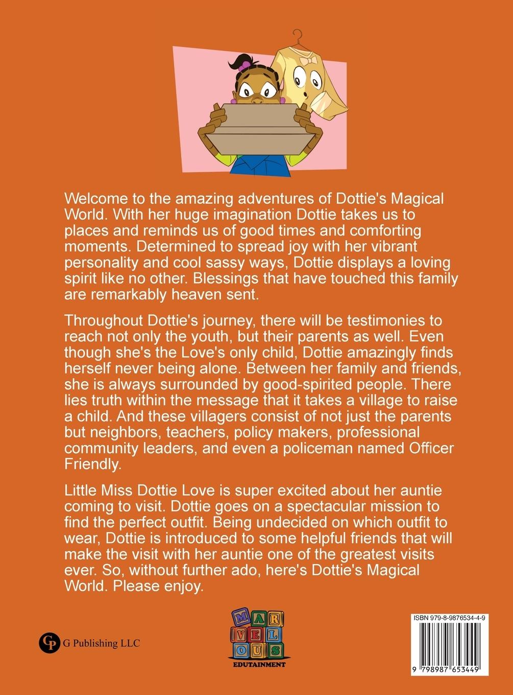 Rückseitencover Dottie's Magical World  Book 1