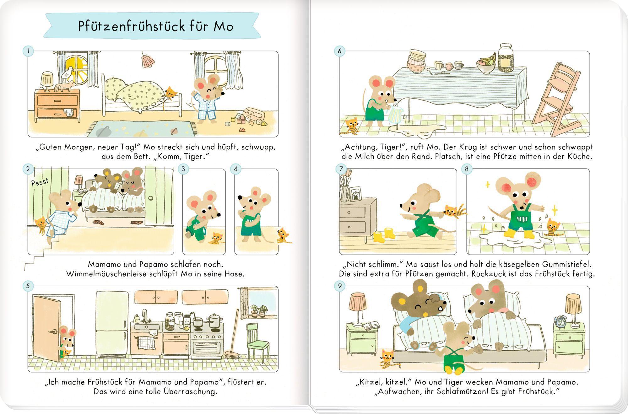 Beispielinhalt (Bild) Mo, die kleine Wimmelmaus