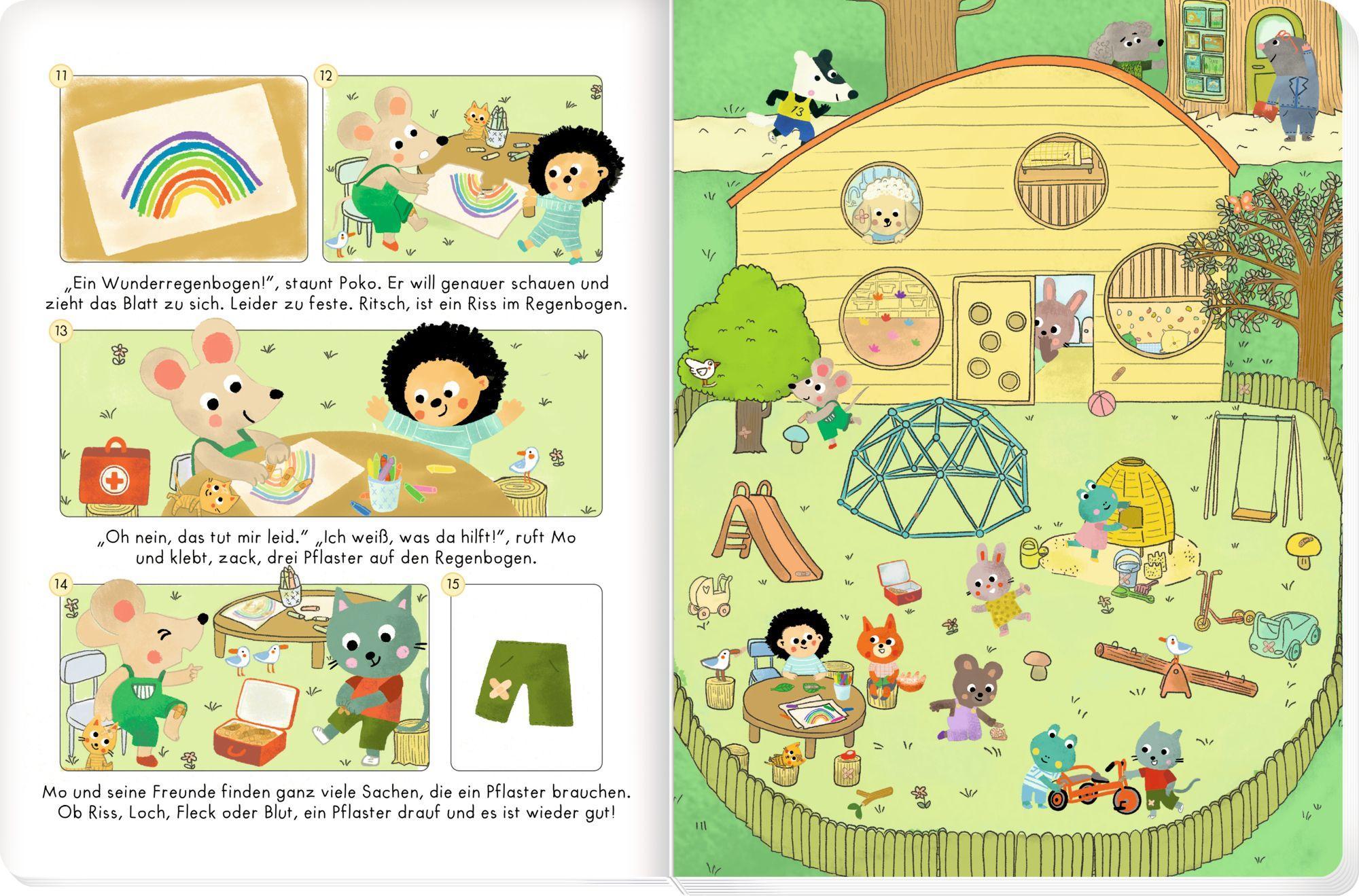 Beispielinhalt (Bild) Mo, die kleine Wimmelmaus