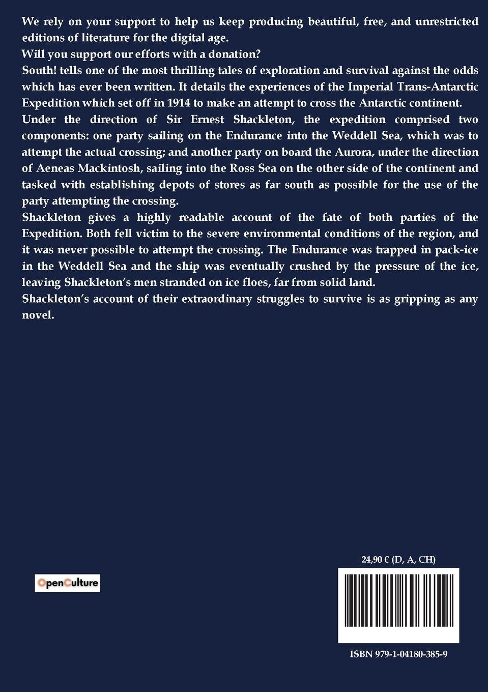 Rückseitencover South!