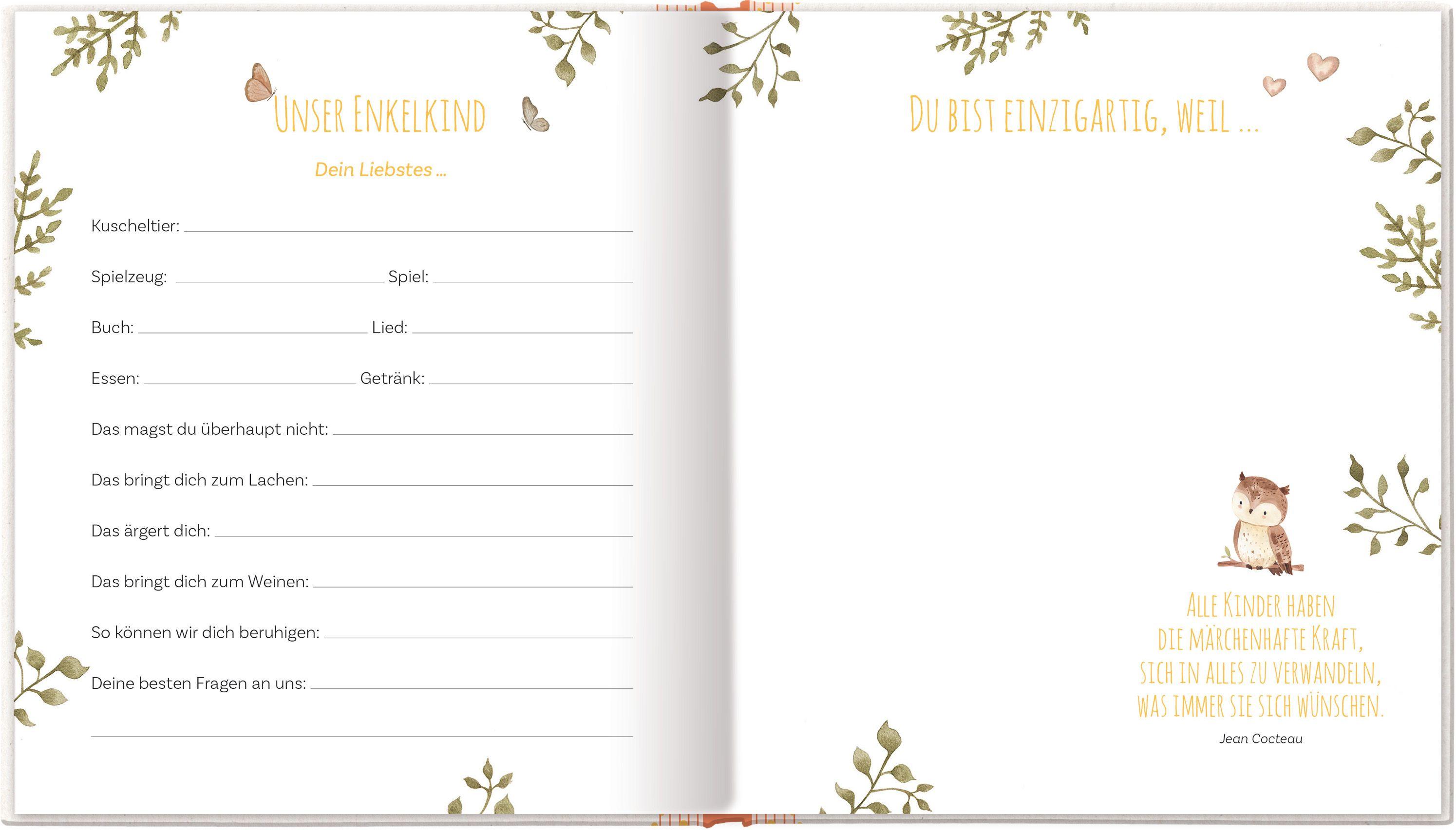 Beispielinhalt (Bild) Unser liebes Enkelkind