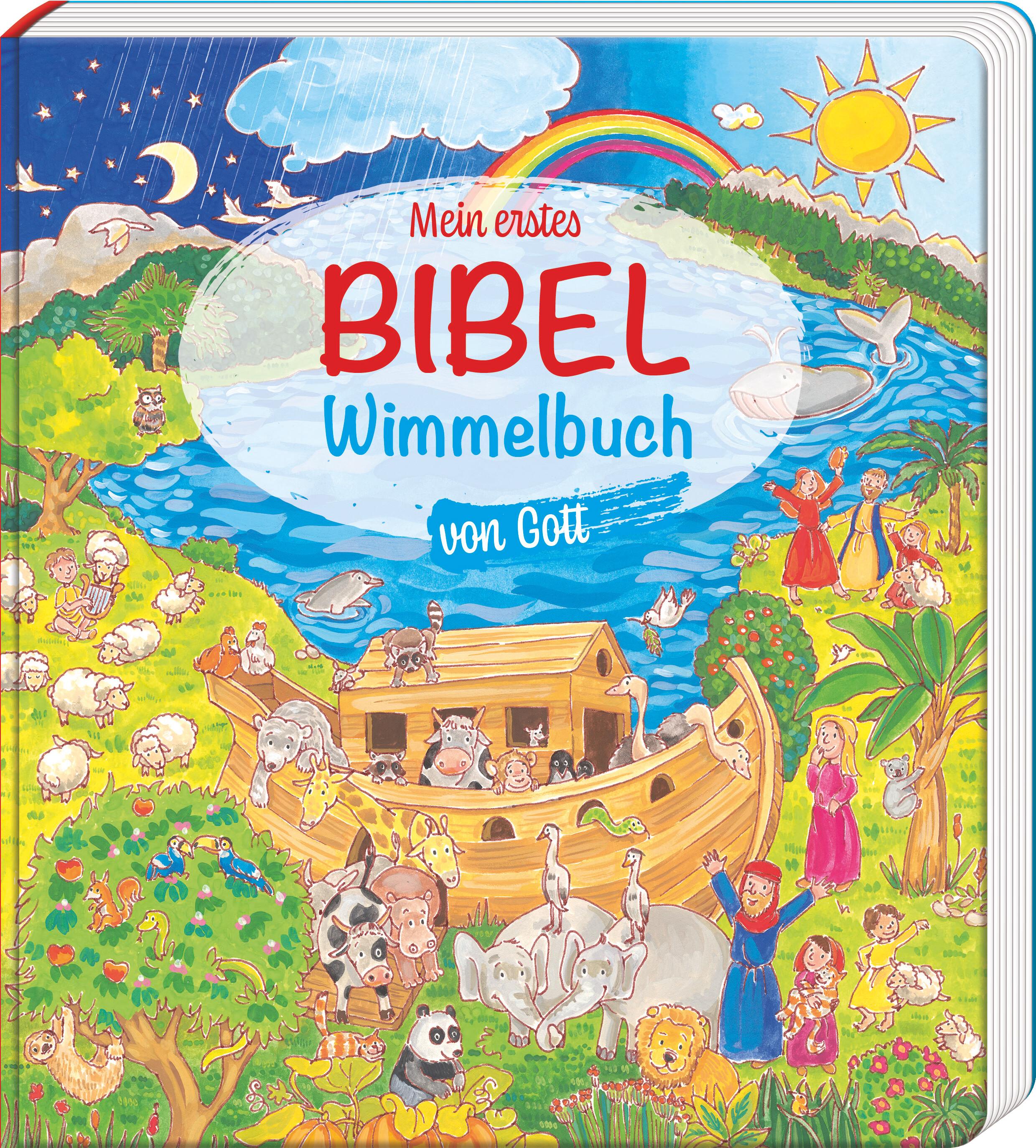 Vorderes Coverbild Mein erstes Bibel-Wimmelbuch von Gott