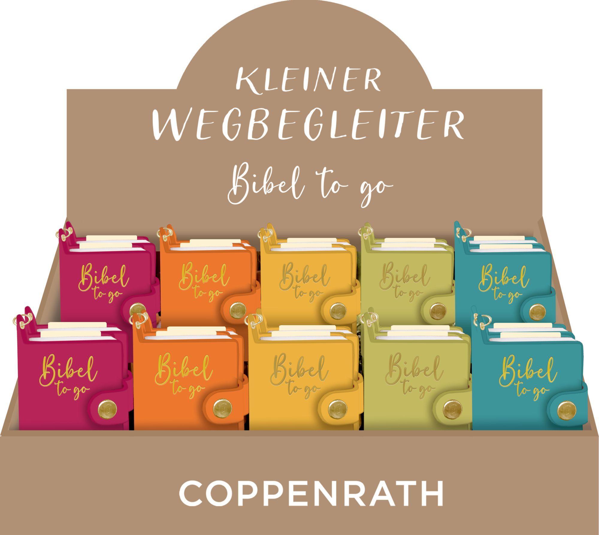 Beispielinhalt (Bild) Schlüsselanhänger - Bibel to go