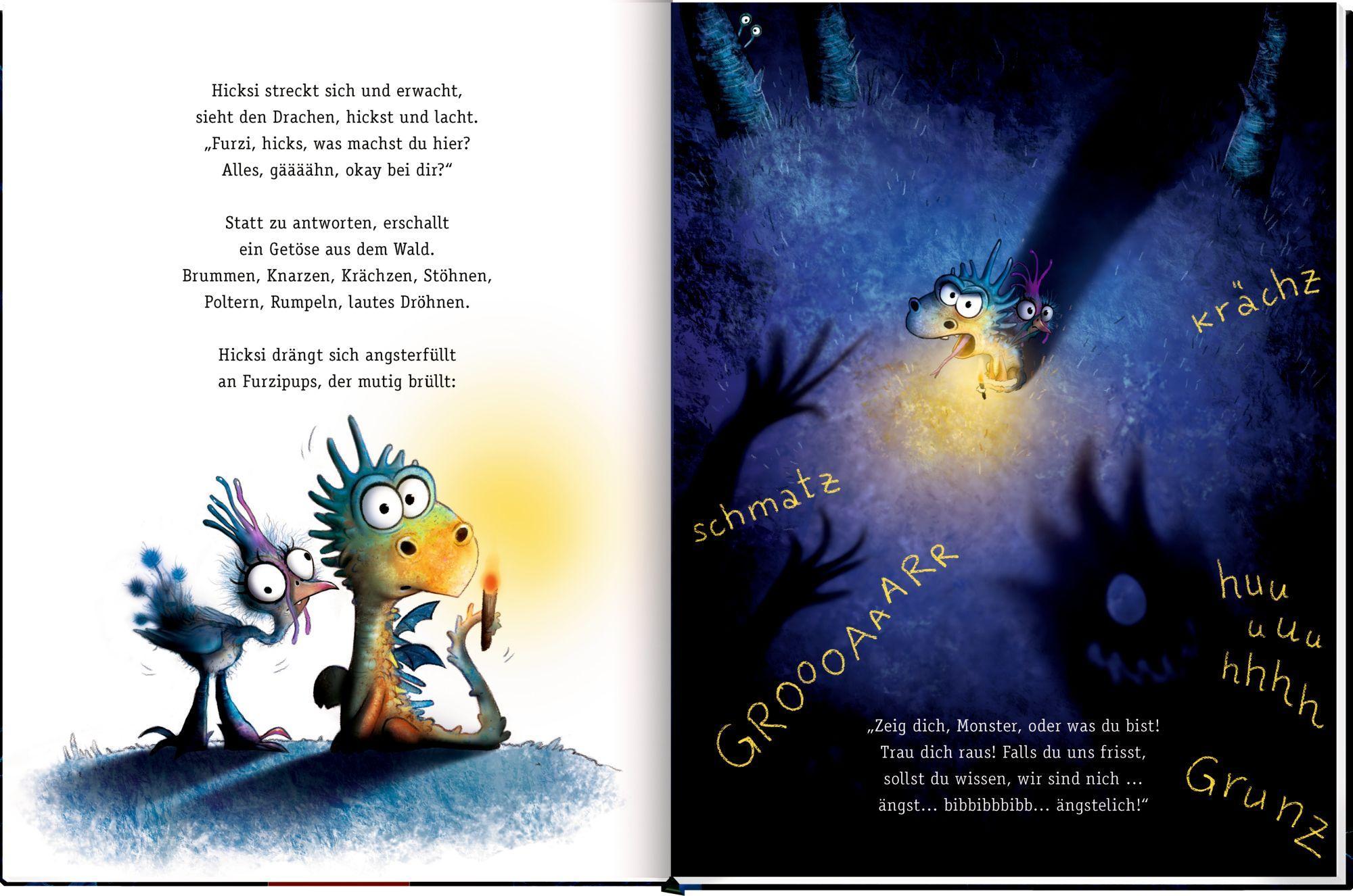 Beispielinhalt (Bild) Furzipups und der gruselige Schnarch-Schreck (Bd. 4)