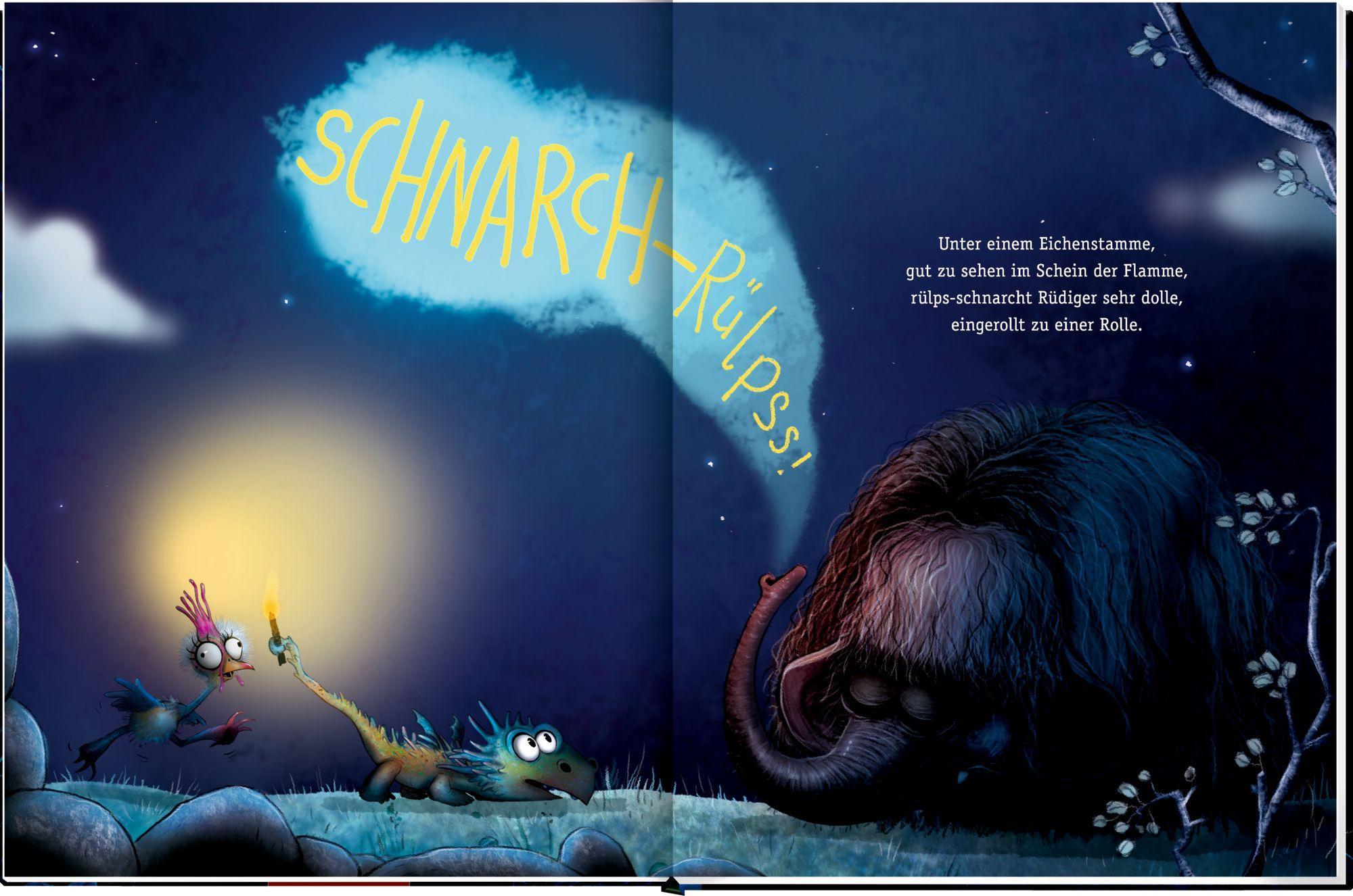 Beispielinhalt (Bild) Furzipups und der gruselige Schnarch-Schreck (Bd. 4)