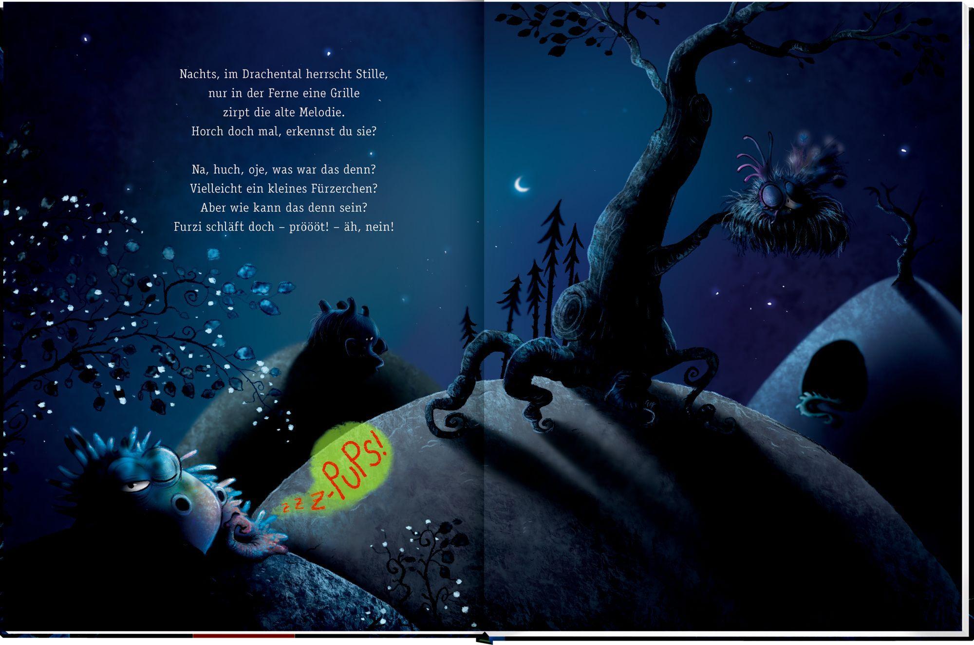 Beispielinhalt (Bild) Furzipups und der gruselige Schnarch-Schreck (Bd. 4)