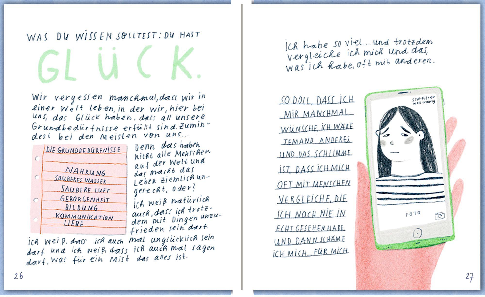 Beispielinhalt (Bild) Echt das Leben ... und ich