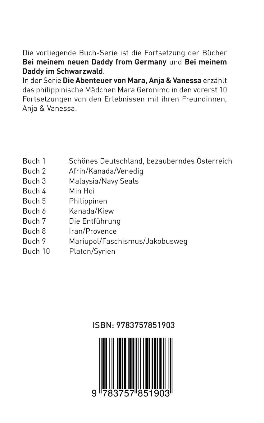 Rückseitencover Die Abenteuer von Mara, Anja und Vanessa