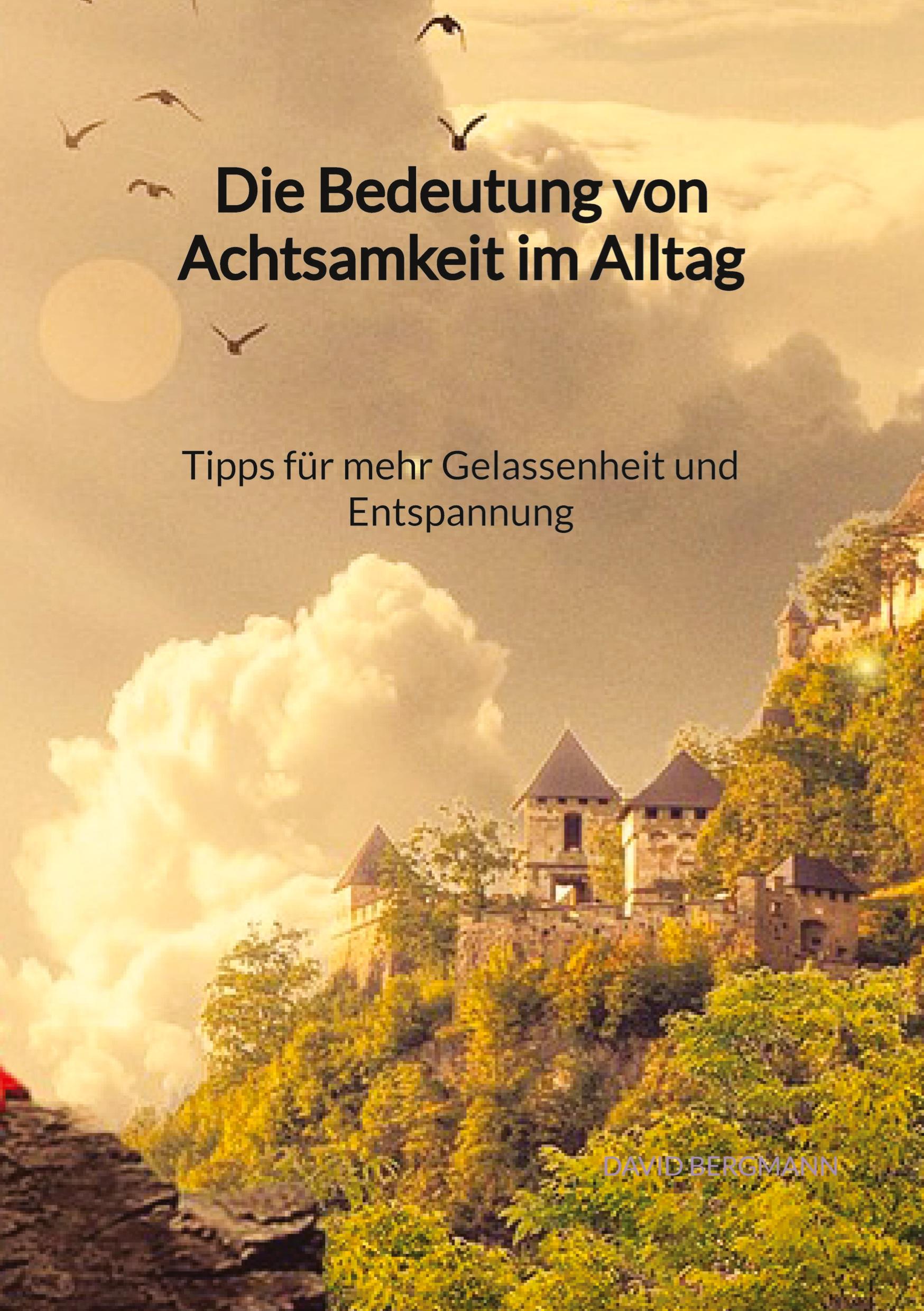 Vorderes Coverbild Die Bedeutung von Achtsamkeit im Alltag - Tipps für mehr Gelassenheit und Entspannung