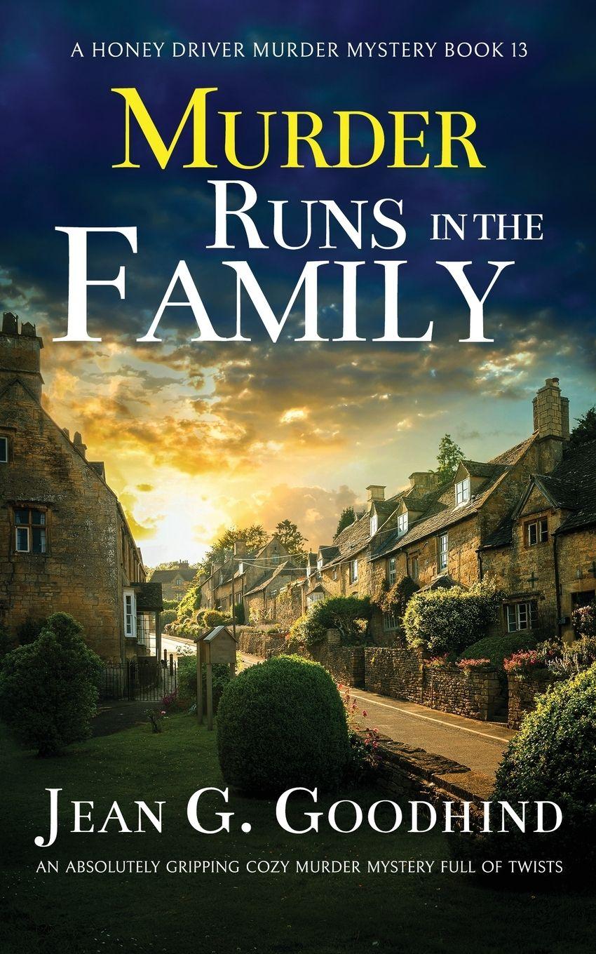 Vorderes Coverbild MURDER RUNS IN THE FAMILY an absolutely gripping cozy murder mystery full of twists