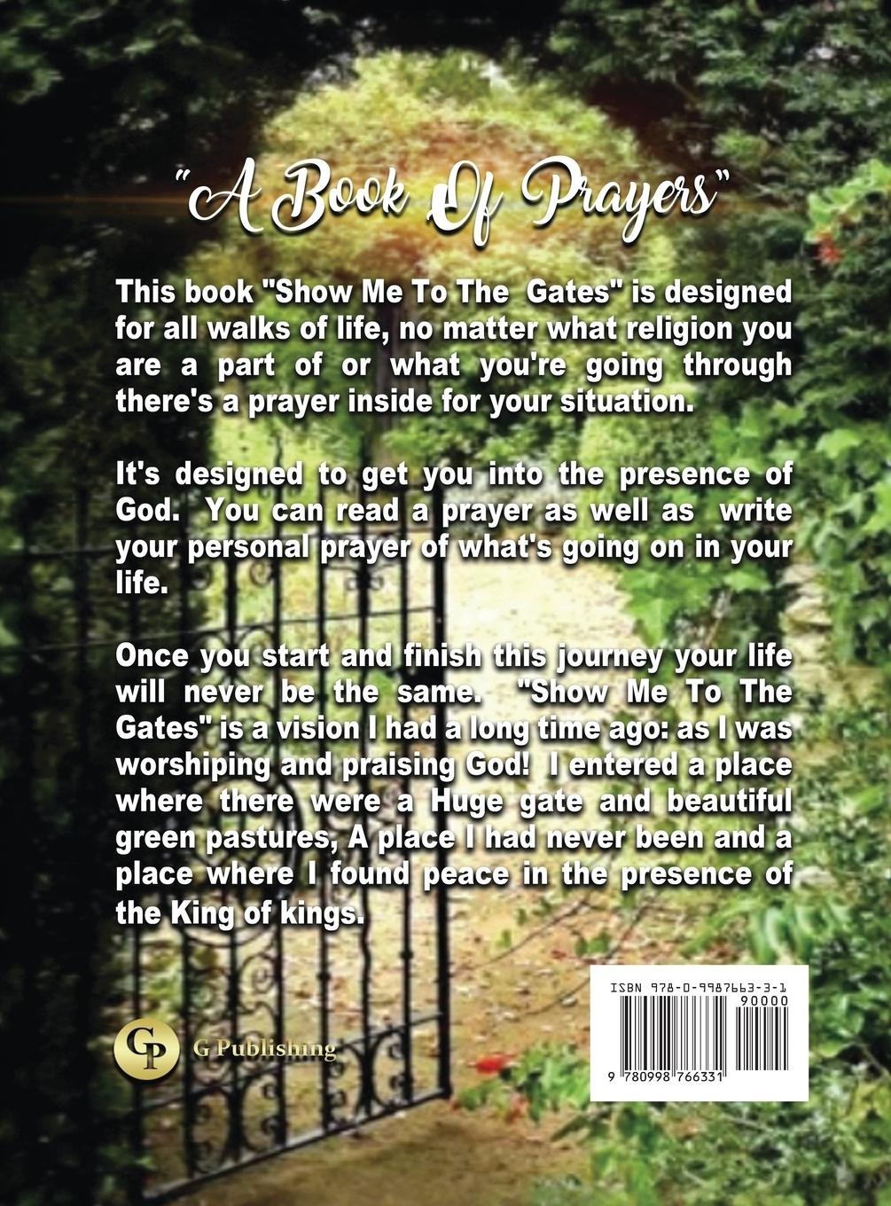 Rückseitencover SHOW Me TO THE GATES