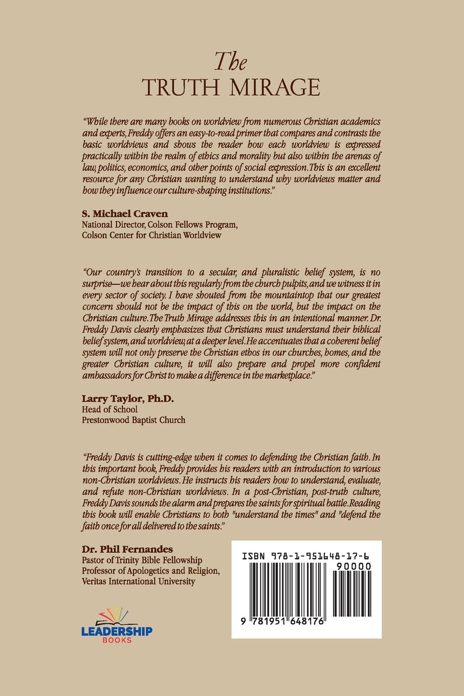 Rückseitencover The Truth Mirage