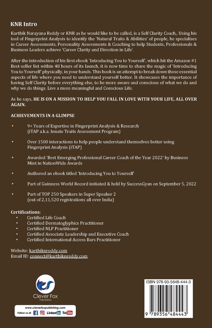 Rückseitencover Introducing You to Yourself