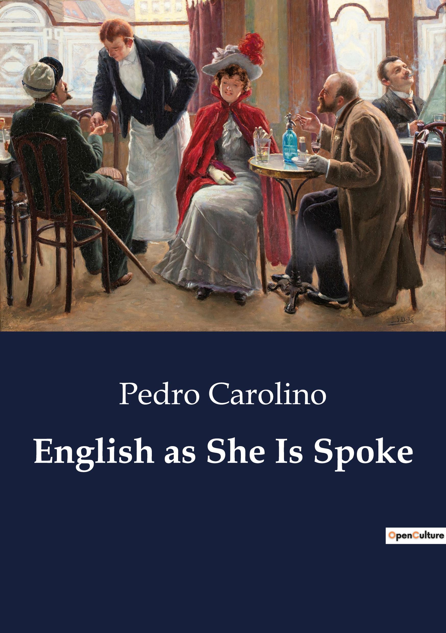 Vorderes Coverbild English as She Is Spoke