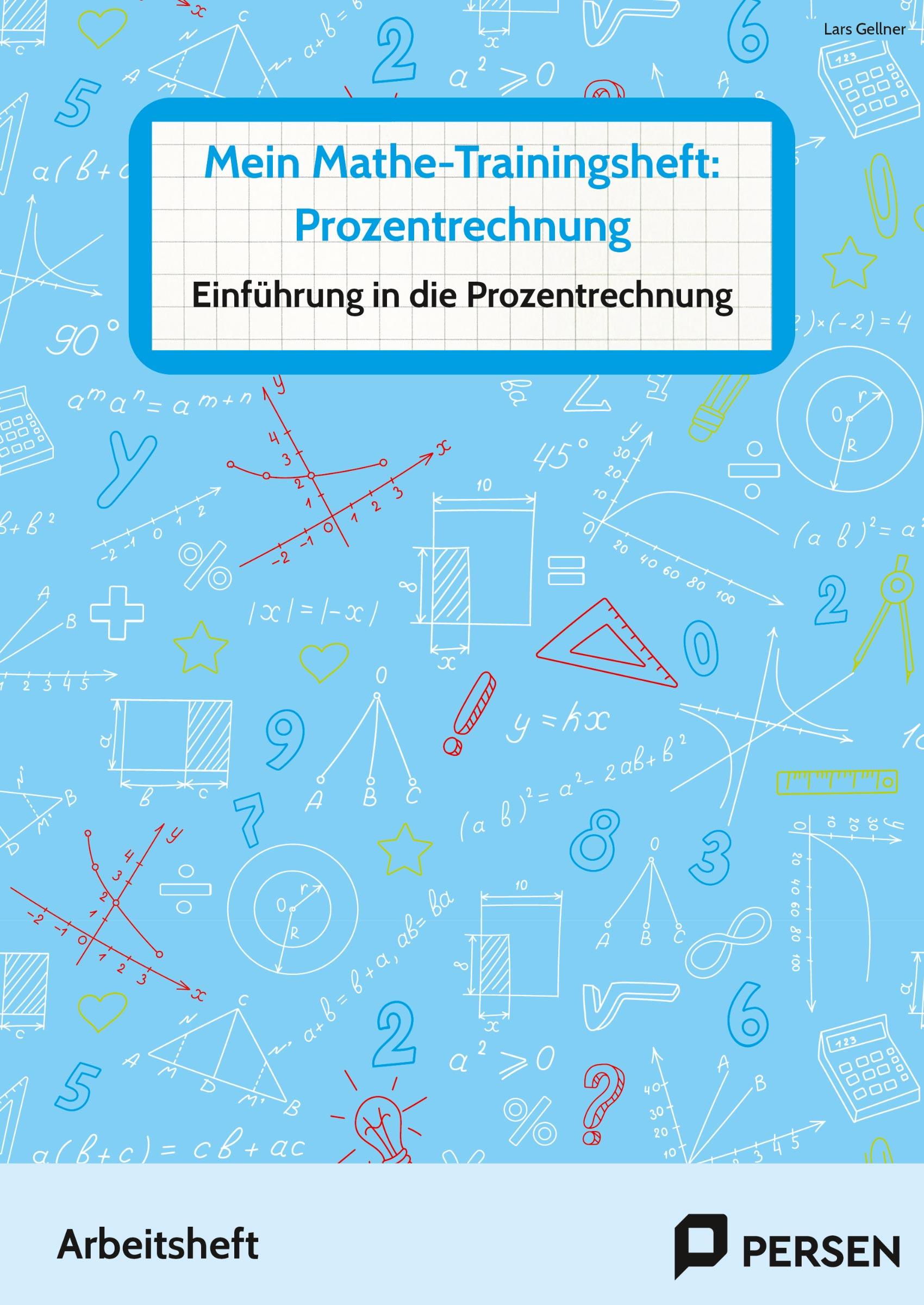 Vorderes Coverbild Mein Mathe-Trainingsheft: Prozentrechnung