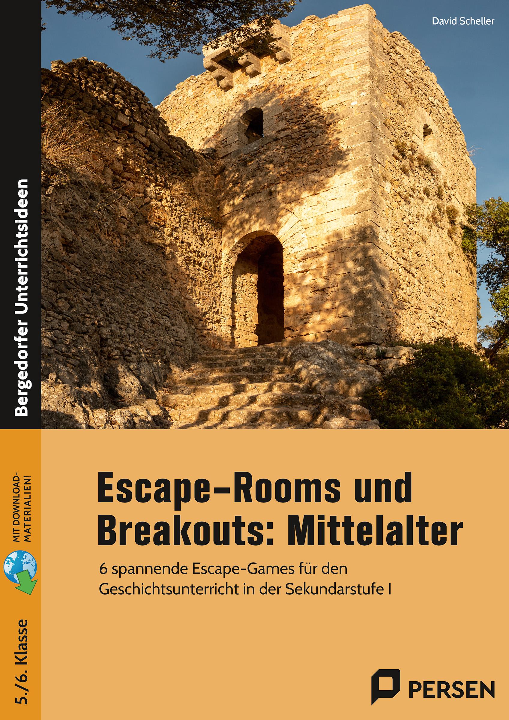Vorderes Coverbild Escape-Rooms und Breakouts: Mittelalter