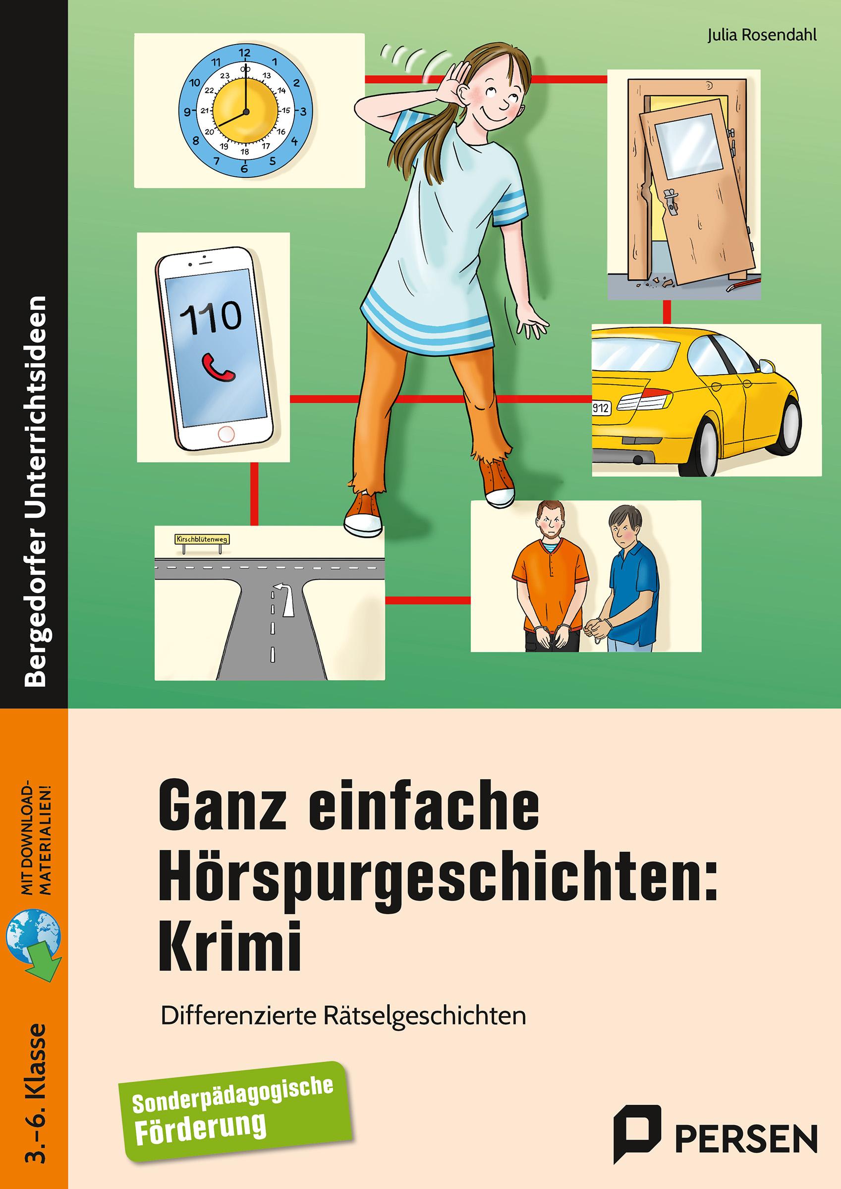 Vorderes Coverbild Ganz einfache Hörspurgeschichten: Krimi