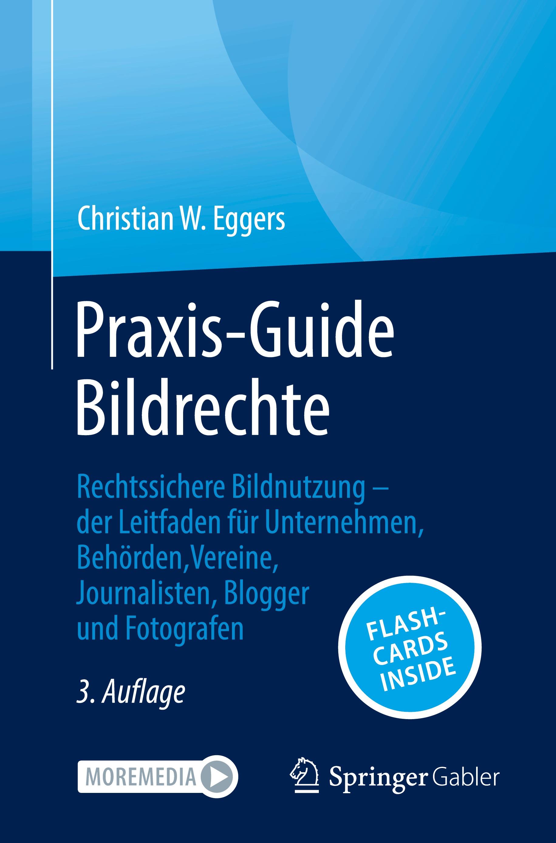 Vorderes Coverbild Praxis-Guide Bildrechte
