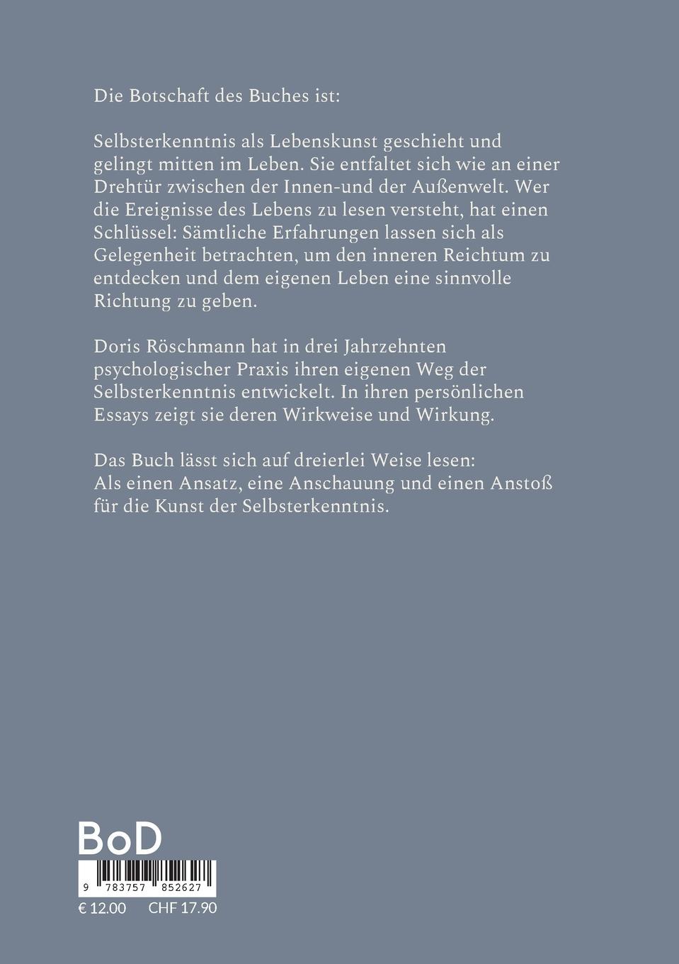 Rückseitencover Mitten im Leben