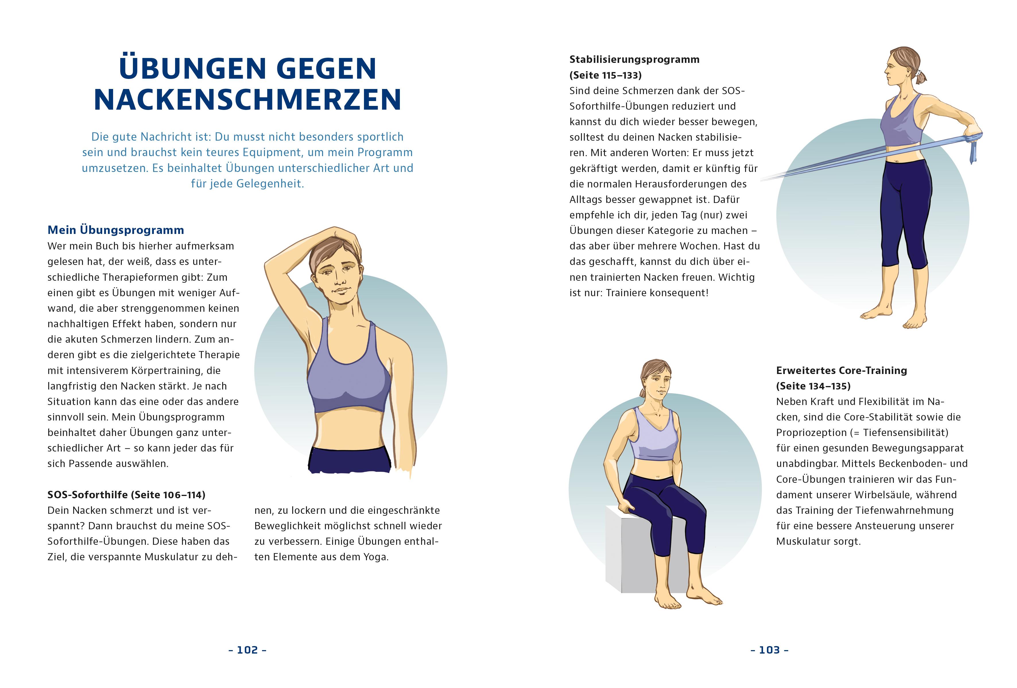 Beispielinhalt (Bild) Schluss mit Nackenschmerzen