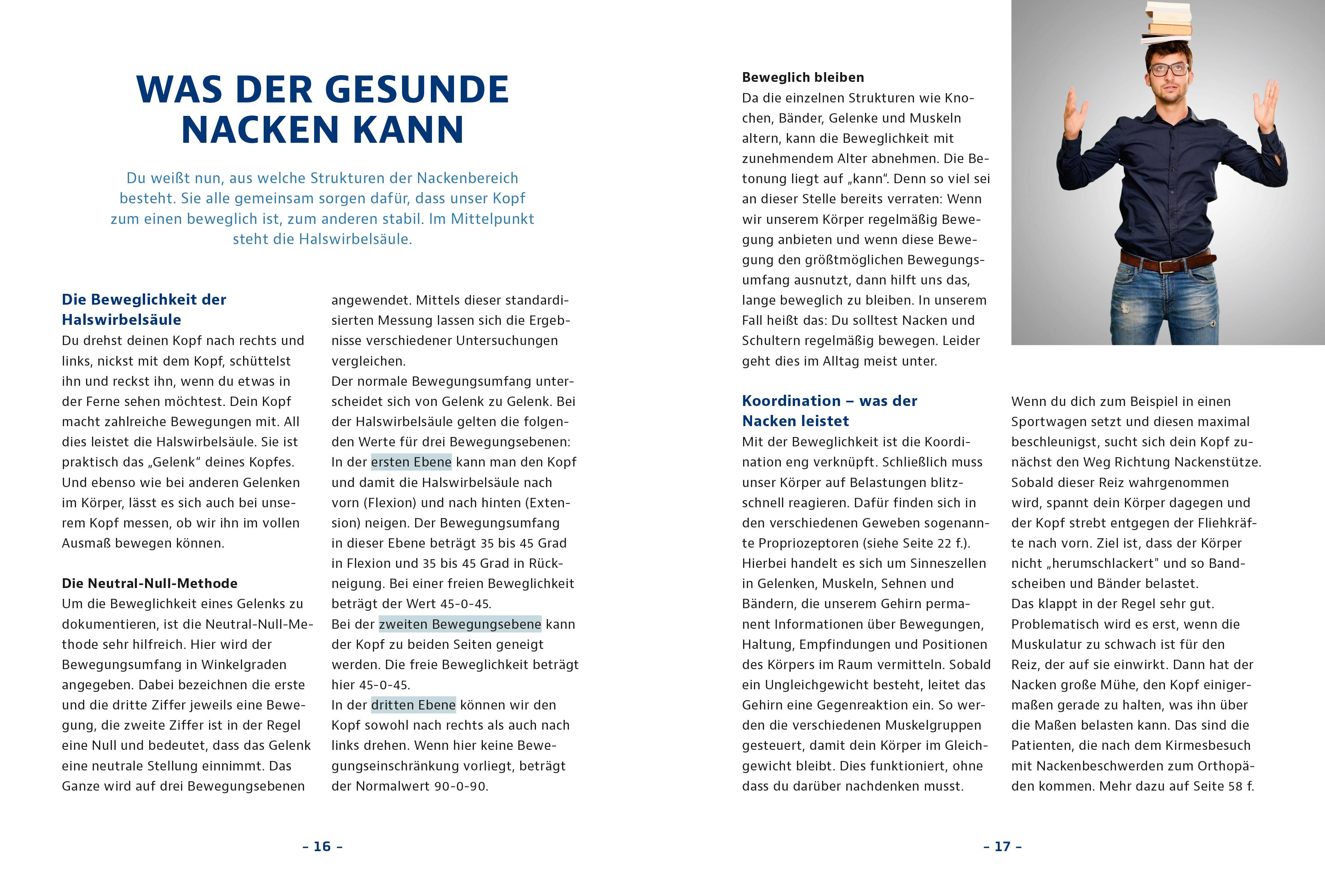 Beispielinhalt (Bild) Schluss mit Nackenschmerzen