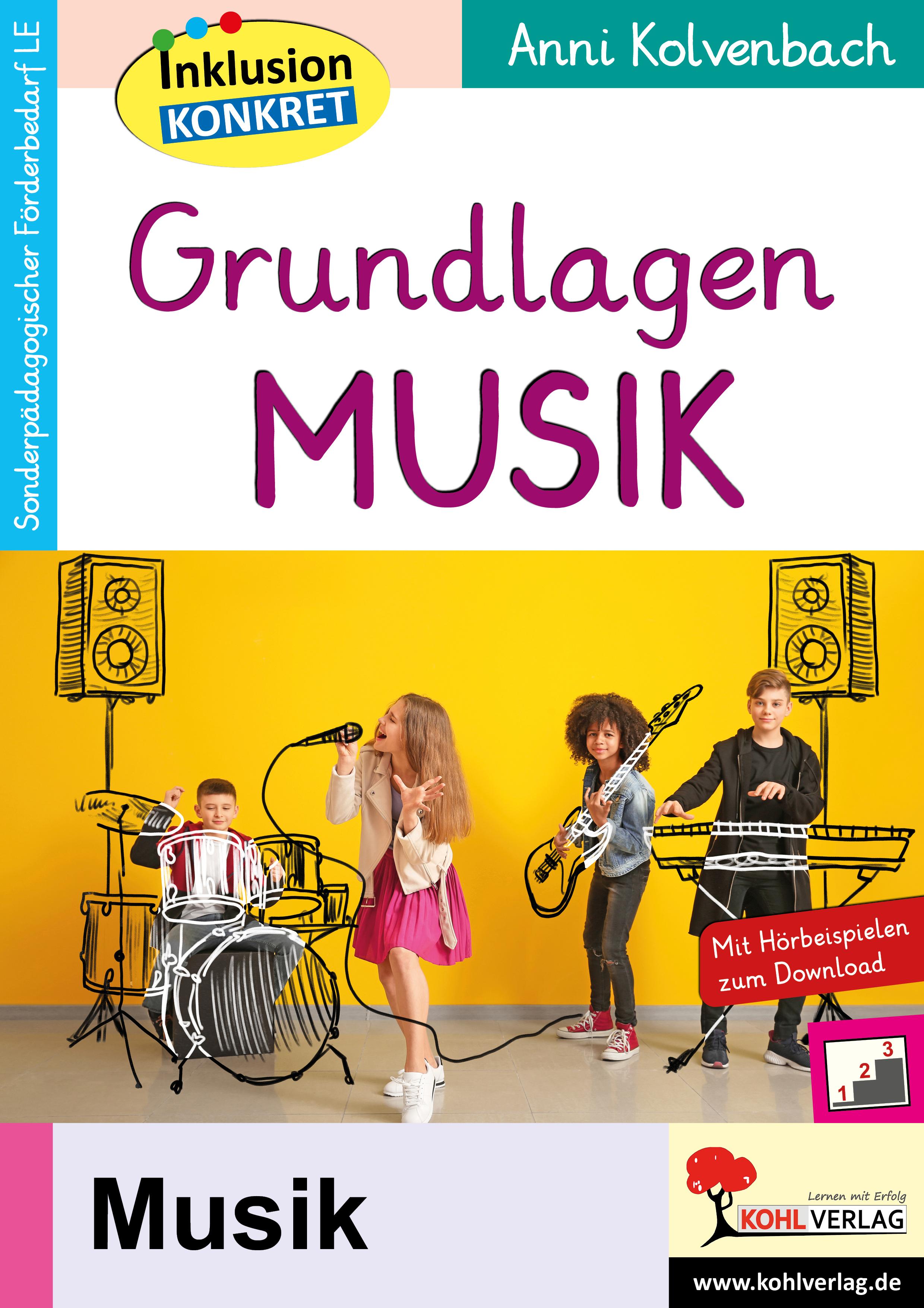 Vorderes Coverbild Grundlagen Musik