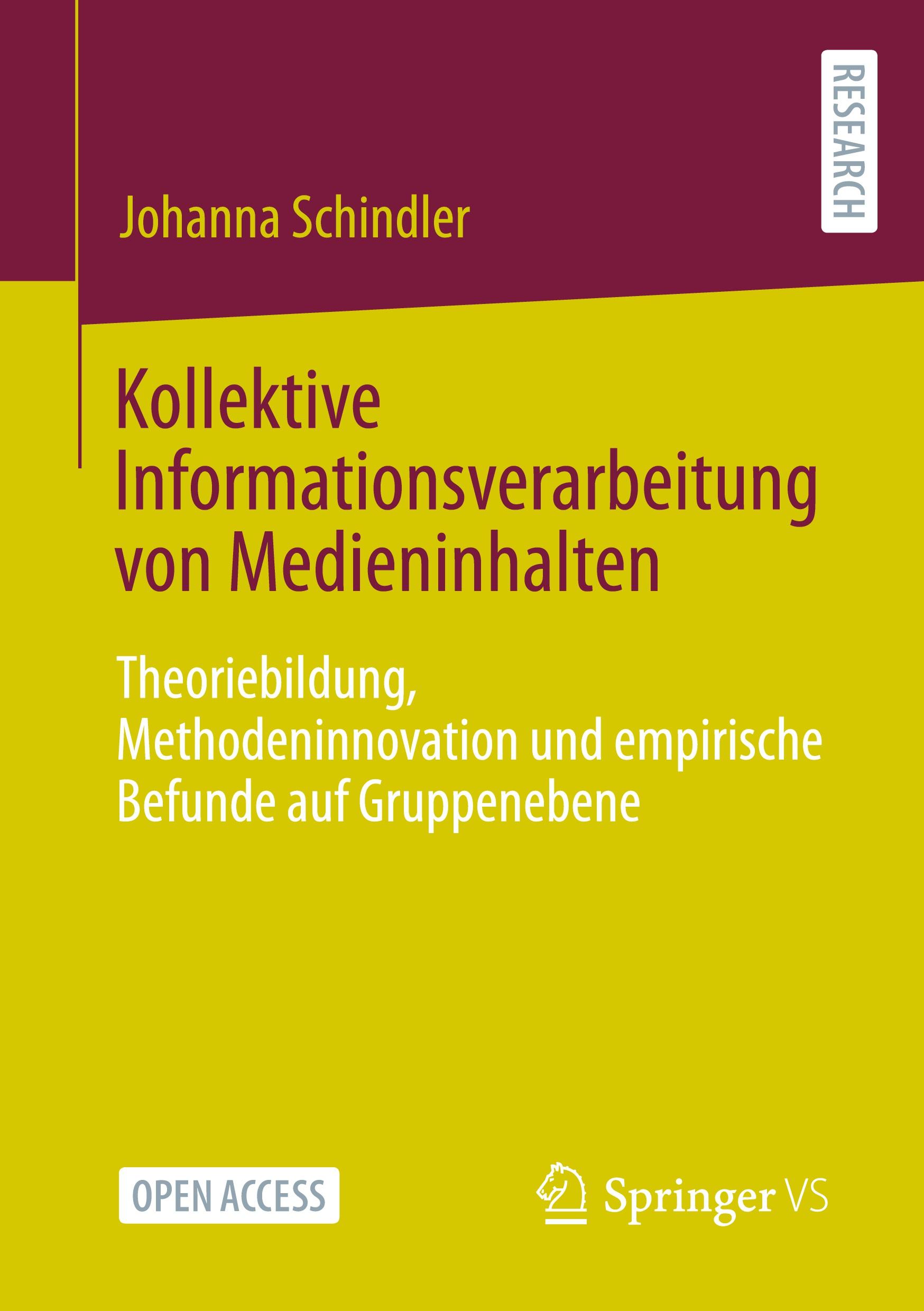 Vorderes Coverbild Kollektive Informationsverarbeitung von Medieninhalten