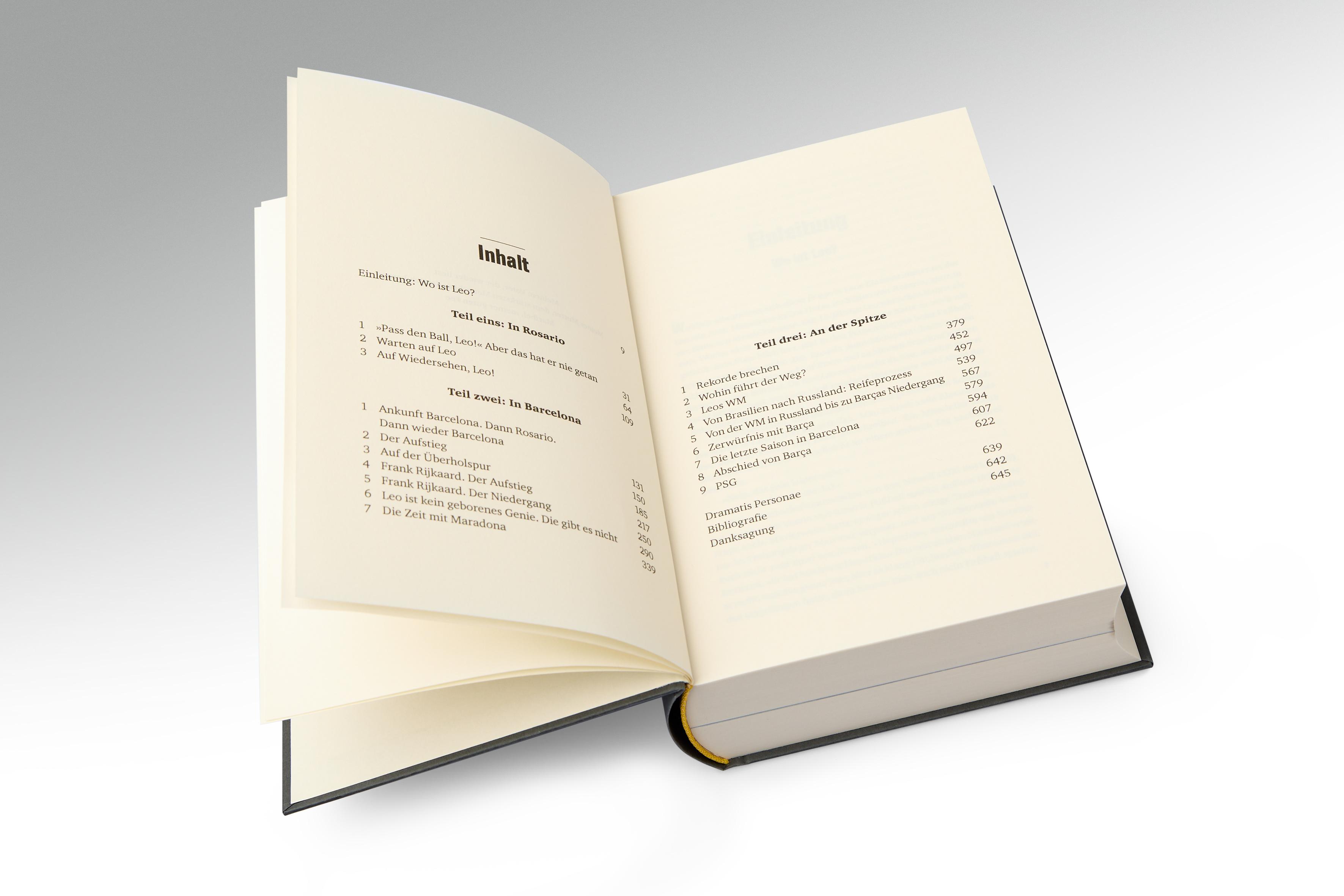 Beispielinhalt (Bild) MESSI. Die ultimative Biografie des Weltmeisters