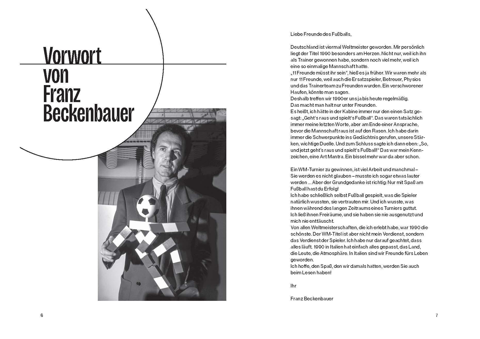 Beispielinhalt (Bild) Wir Helden von Rom. Die wahre Geschichte der Fußball-WM 1990, erzählt von allen Weltmeistern