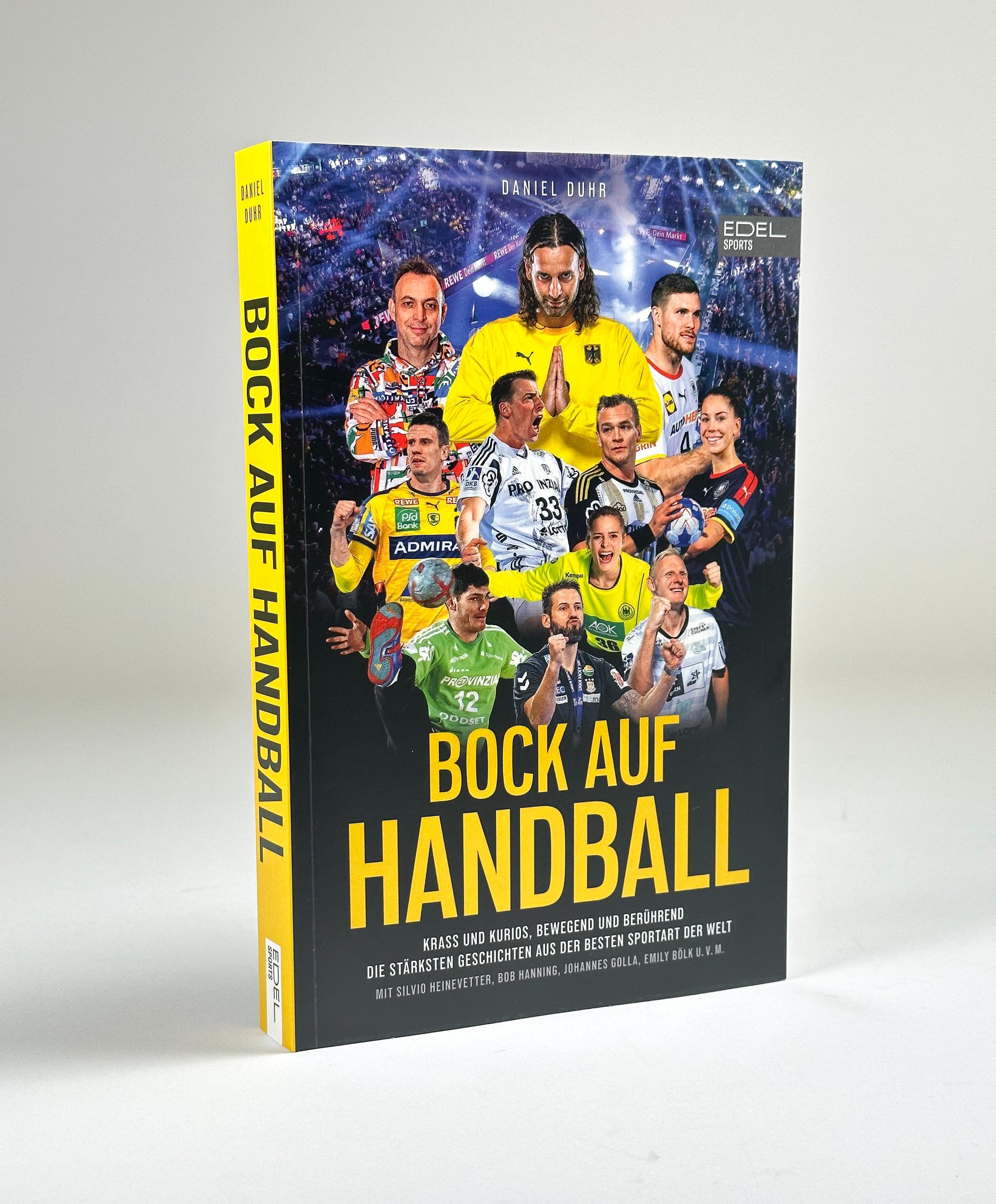 Beispielinhalt (Bild) BOCK AUF HANDBALL. Krass und kurios, bewegend und berührend