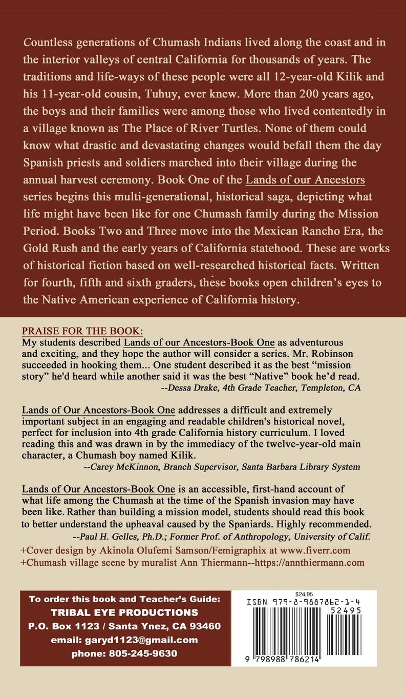 Rückseitencover Lands of our Ancestors Book One