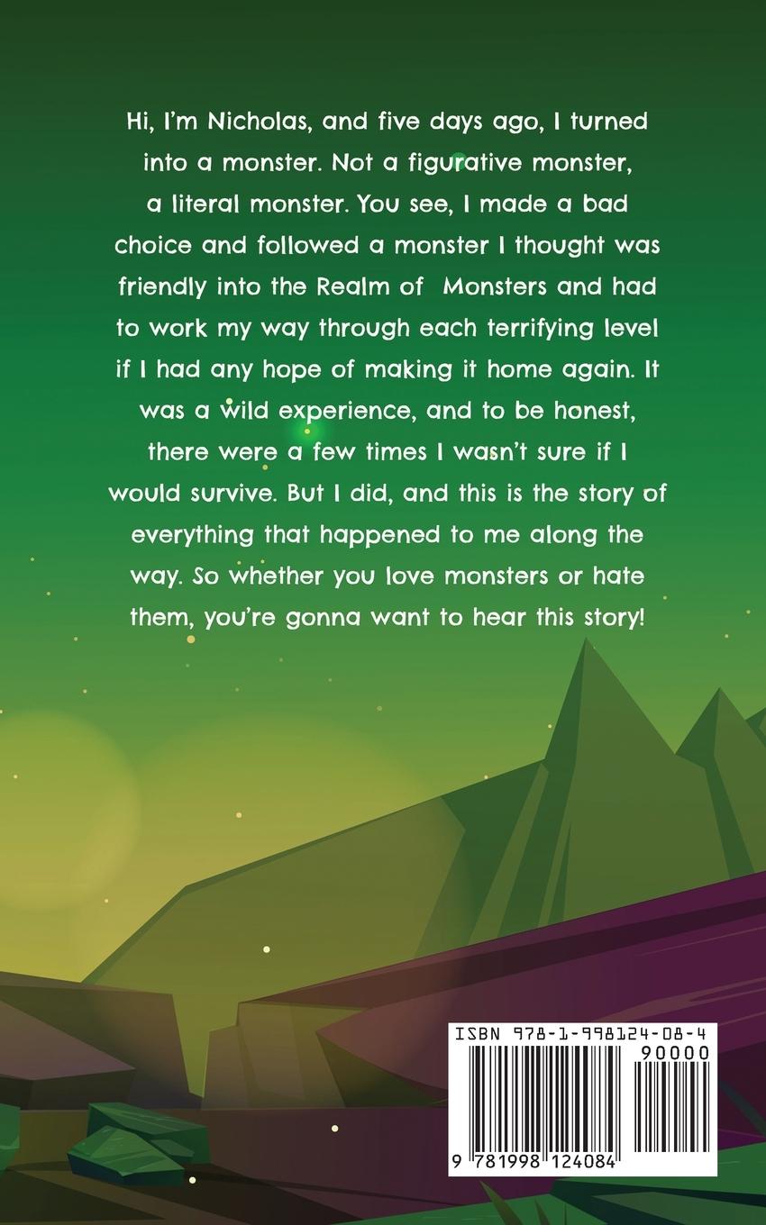 Rückseitencover My Journey Into the Realm of Monsters