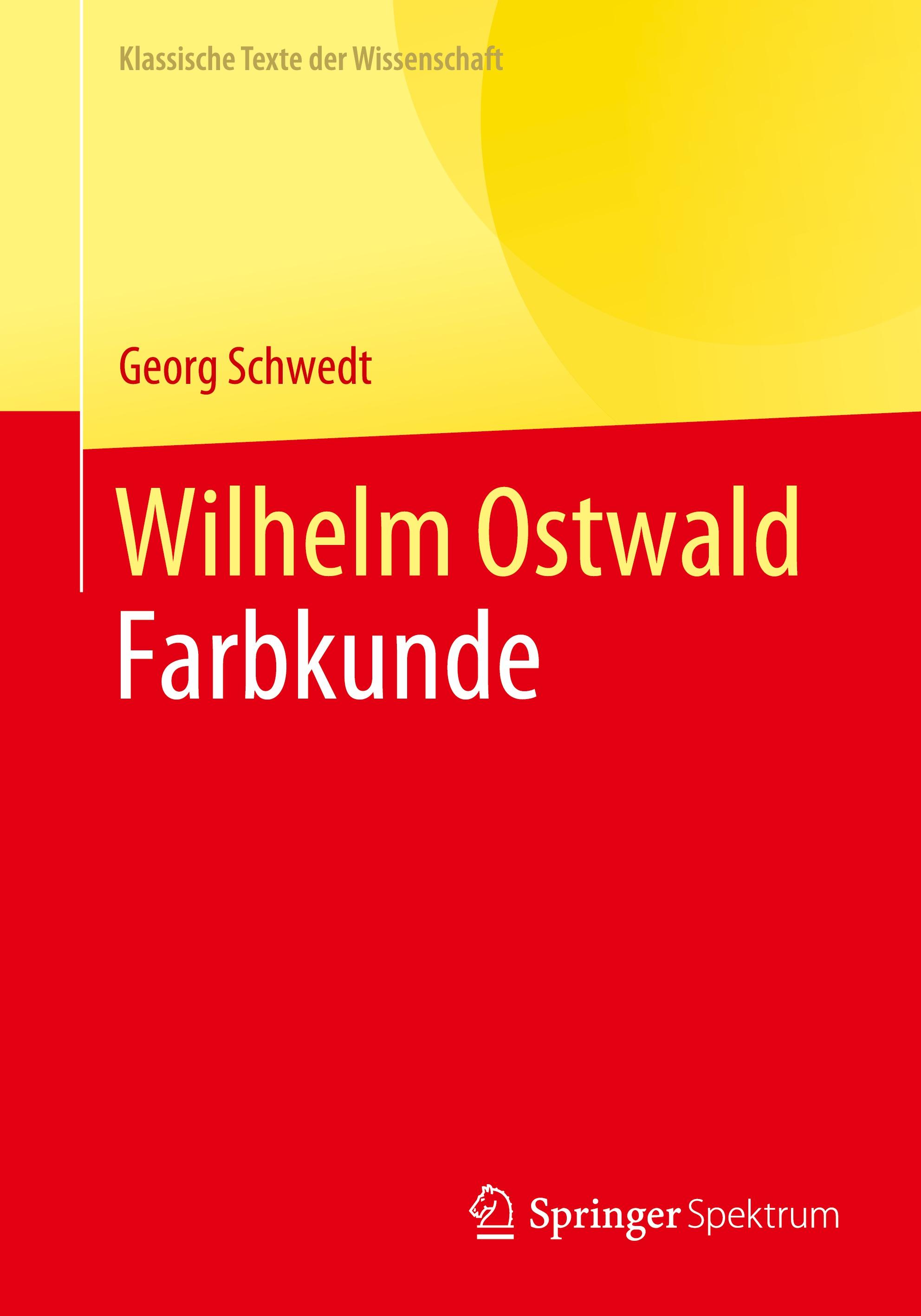 Vorderes Coverbild Wilhelm Ostwald