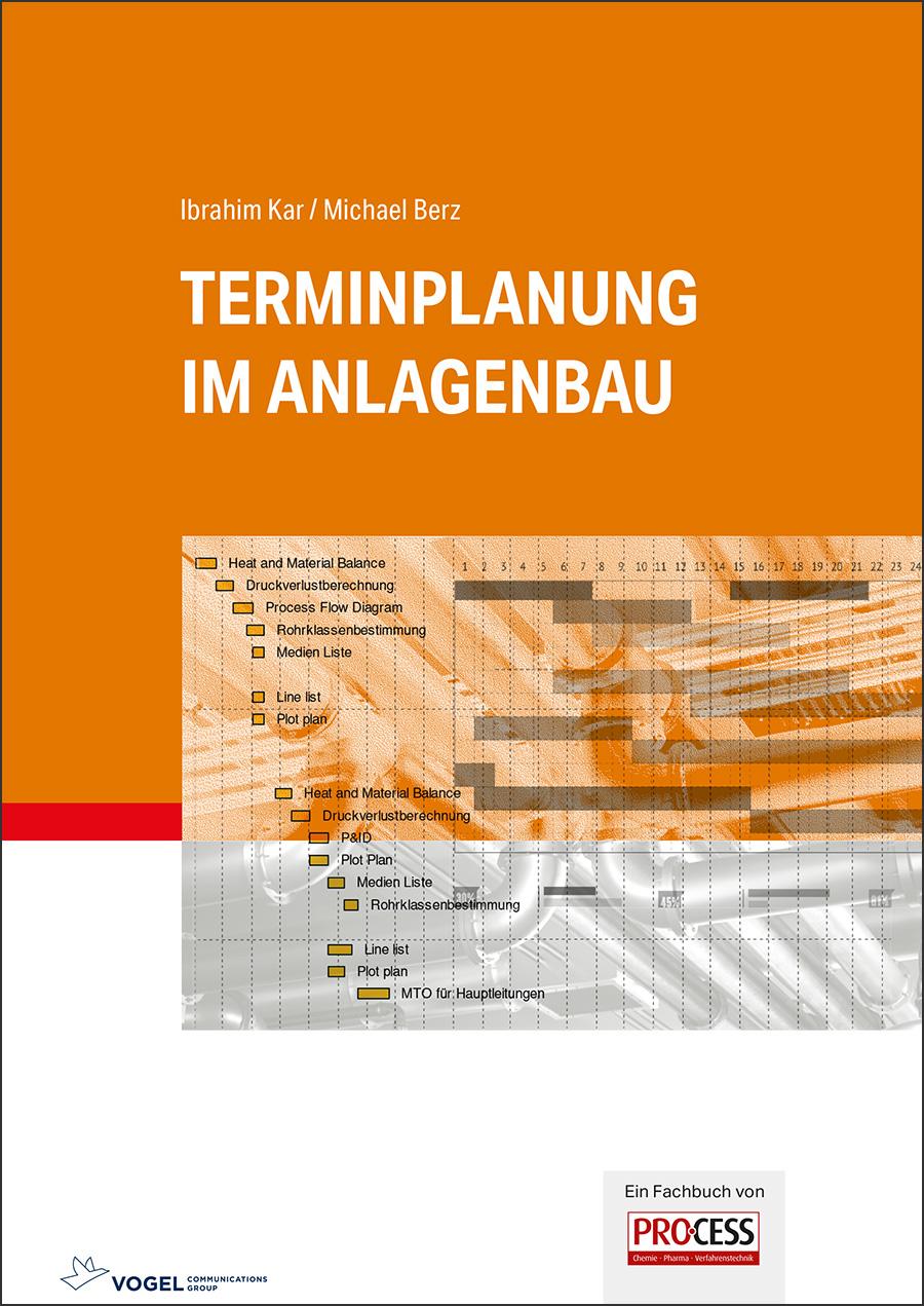 Vorderes Coverbild Terminplanung im Anlagenbau