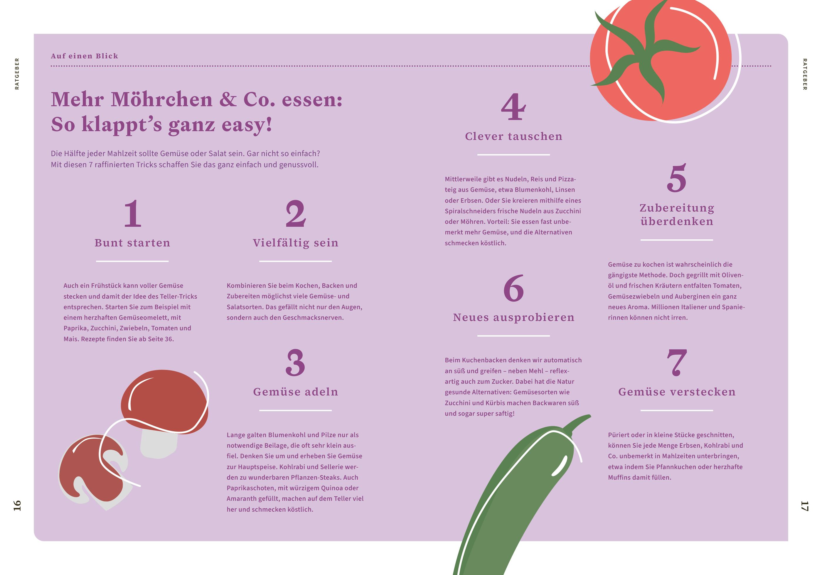 Beispielinhalt (Bild) Apotheken Umschau: Leichter abnehmen dank Teller-Trick