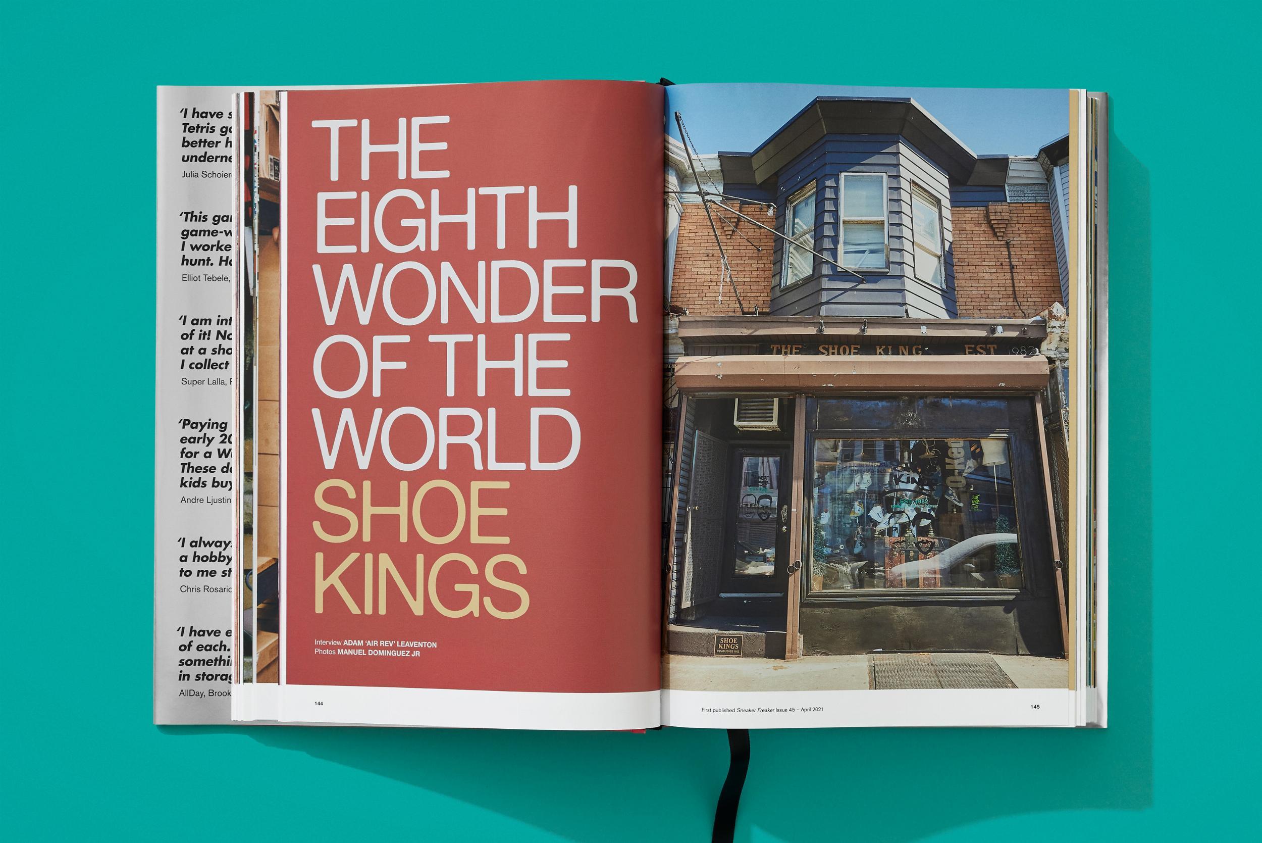 Beispielinhalt (Bild) Sneaker Freaker. World's Greatest Sneaker Collectors