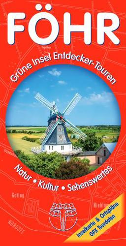Vorderes Coverbild Föhr - Touristische Karte mit GPX Tourdaten