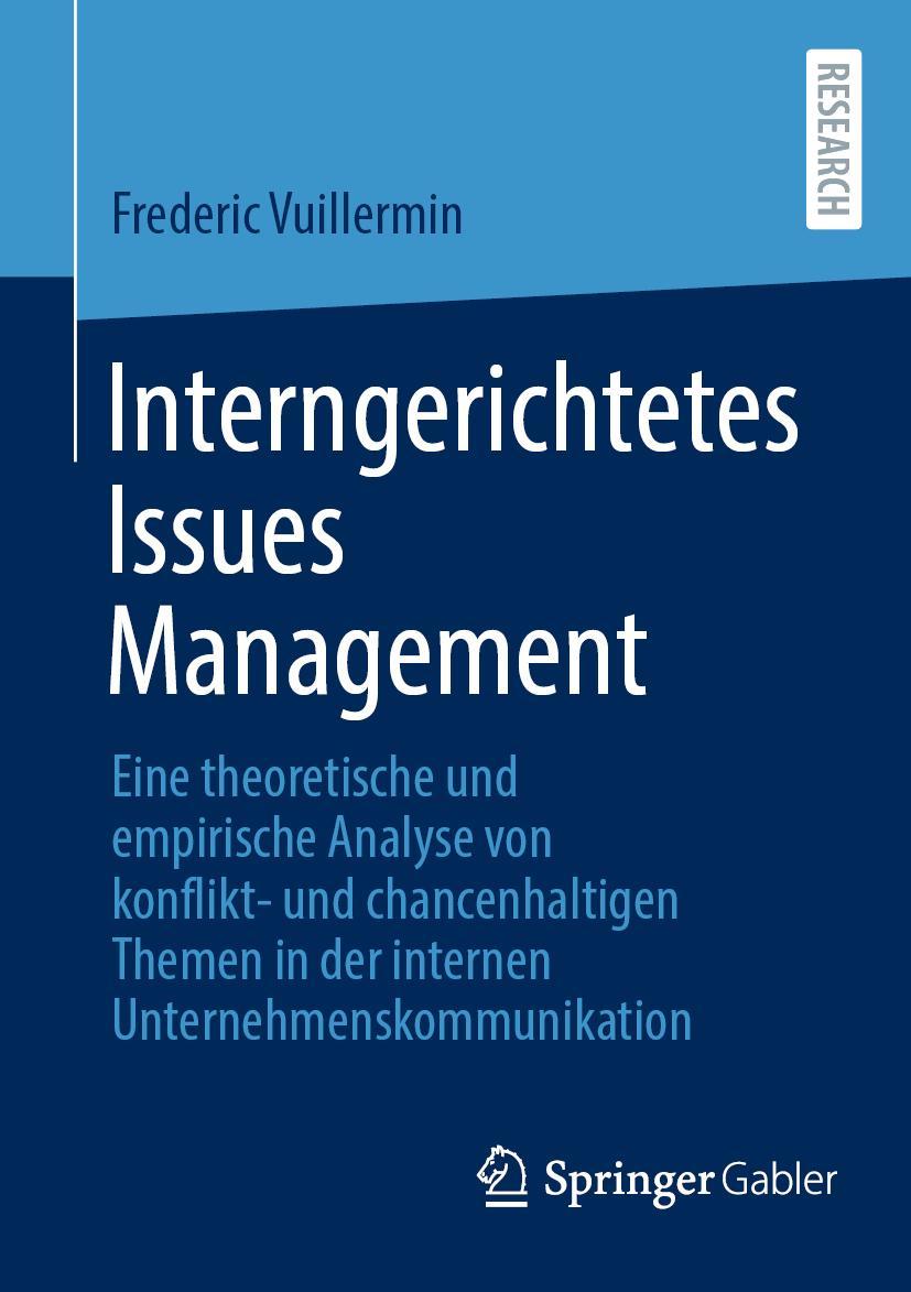 Vorderes Coverbild Interngerichtetes Issues Management